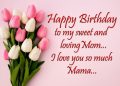 Birthday Wishes For Mom Pink