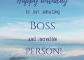 Birthday Wishes for Boss as Amazing Boss