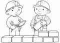 Bob the Builder Coloring Page For Kid