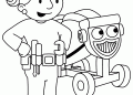 Bob the Builder Coloring Pages For Children
