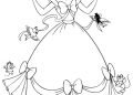 Cinderella Coloring Pages Images