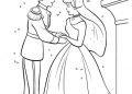 Cinderella Coloring Pages with The Prince