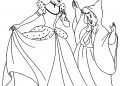 Cinderella Coloring Pages with The Witch