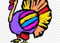 Colorful Thanksgiving Clipart