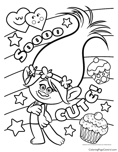 trolls world tour coloring pages  visual arts ideas