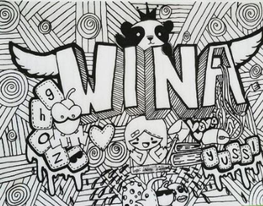 Doodle Art Name Ideas Visual Arts Ideas