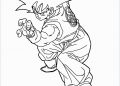 Dragon Ball Z Coloring Pages Goku Images