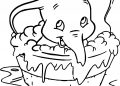 Dumbo Coloring Pages Image For Children