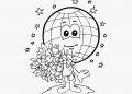 Earth Day Coloring Pages Free Pictures