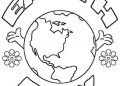 Earth Day Coloring Pages Image