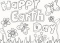 Earth Day Coloring Pages Pictures