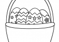 Easter Basket Coloring Pages Free Images