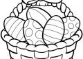 Easter Basket Coloring Pages pictures