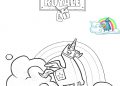 Fortnite Coloring Pages of Pony