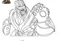 Fortnite Coloring Pages of Thanos
