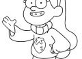 Gravity Falls Coloring Page Image