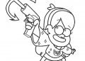 Gravity Falls Coloring Pages Image