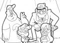 Gravity Falls Coloring Pages Picture