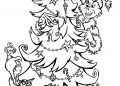 Grinch Coloring Pages Christmas