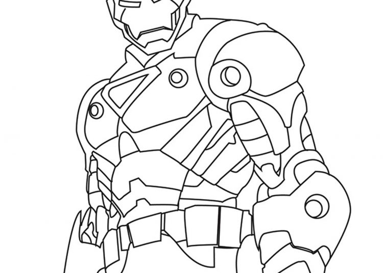 Iron Man Coloring Pages For Kids - Visual Arts Ideas