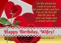 Love Birthday Wishes for Wife