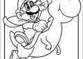 Mario Coloring Page image For Kid