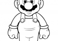 Mario Coloring Page Picture