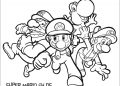 Mario Coloring Page Pictures