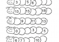 Math Worksheet for Kindergarten of Fill The Missing Numbers
