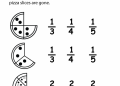 Math Worksheets For 2nd Grade of Learning Fractions