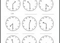Math Worksheets For 3rd Grade of Write Time