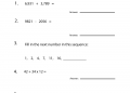 Math Worksheets for 4th Grade