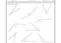 Math Worksheets for 4th Grade of Acute and Obtuse Angles