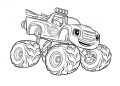 Monster Truck Coloring Pages Image