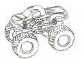 Monster Truck Coloring Pages Images