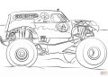 Monster Truck Coloring Pages Picture