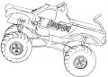 Monster Truck Coloring Pages Scoobydoo