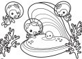 Octonauts Coloring Pages of Oister and Pearl