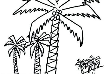 Palm Trees Coloring Pages For Kids - Visual Arts Ideas