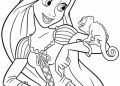 Princess Coloring Page For Children