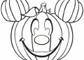 Pumpkin Coloring Pages For Halloween Images