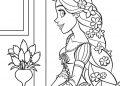 Rapunzel Coloring Pages For Kid
