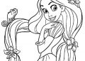 Rapunzel Coloring Pages Images