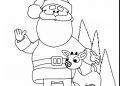 Rudolph Coloring Pages Image For Children