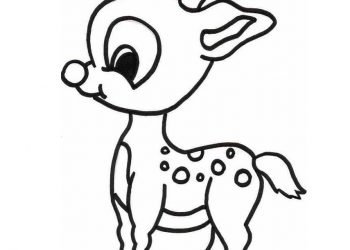 Rudolph Coloring Pages - Visual Arts Ideas