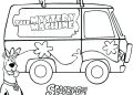 Scoob! 2020 Coloring Pages The Mistery Machine