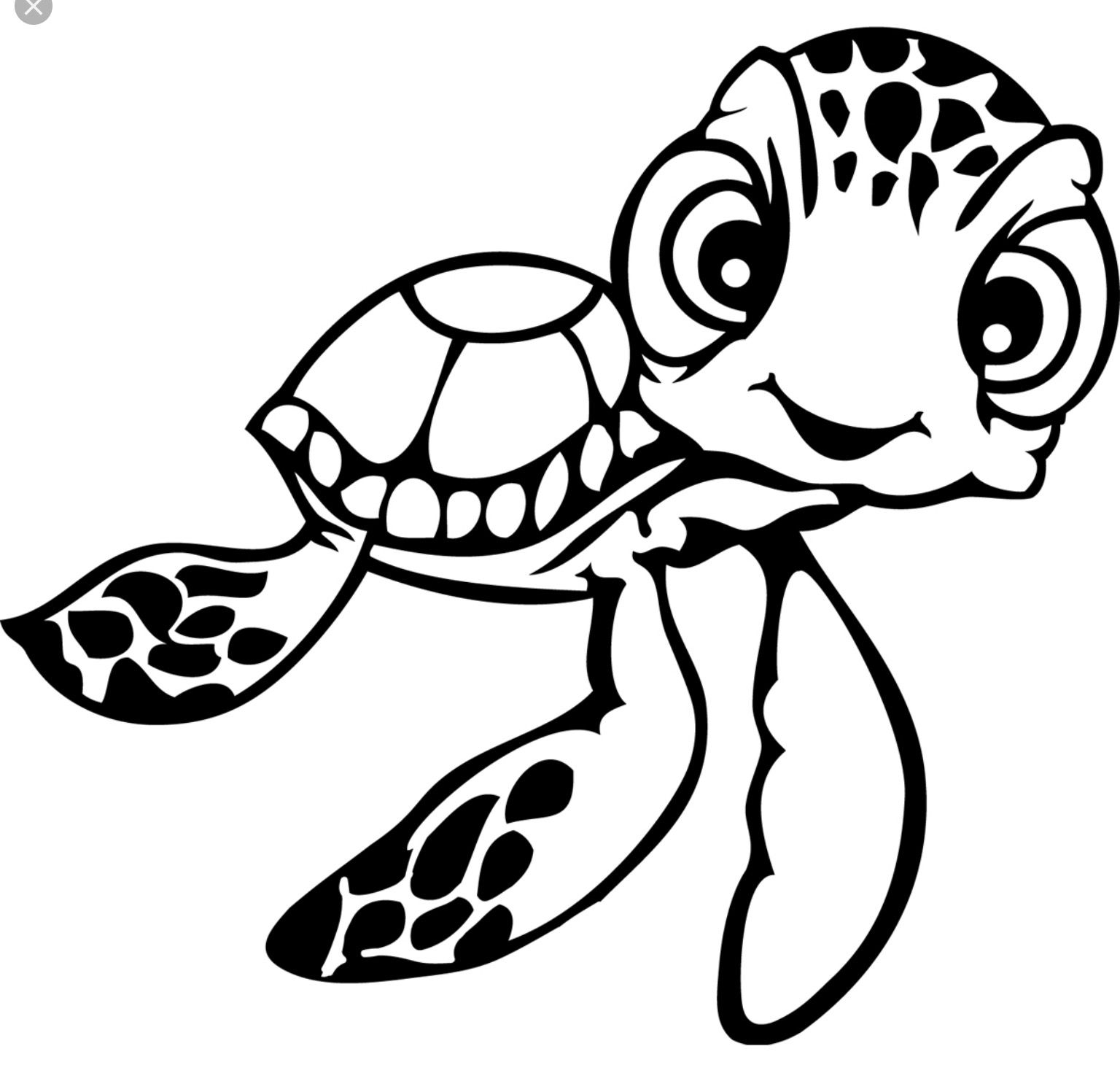 Turtle Coloring Pages For Kids - Visual Arts Ideas