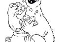 Sesame Street Coloring Page