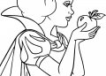Snow White Coloring Pages Free Image