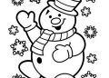 Snowman Coloring Pages For Kid